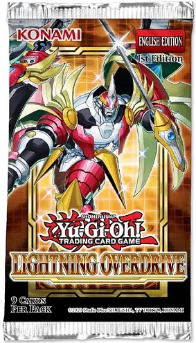 Yu-Gi-Oh Lightning Overdrive 1st Edition Booster Pack